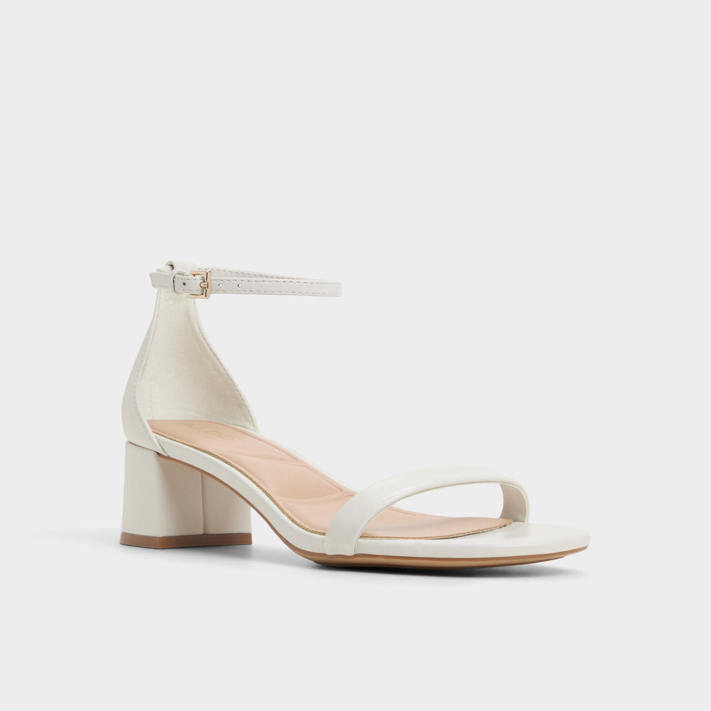 Block heel Calliope White/Bone Women's Block heels - Heeled sandal