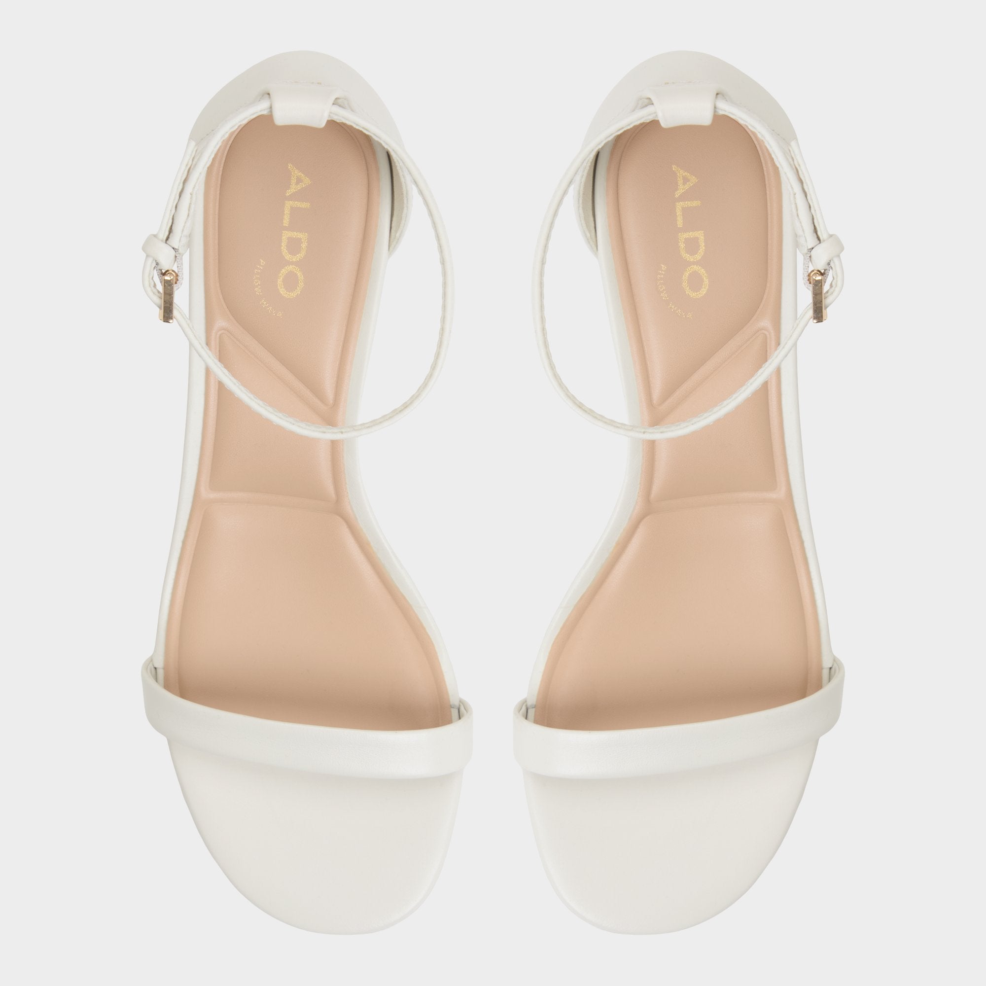 Block heel Calliope White/Bone Women's Block heels - Heeled sandal