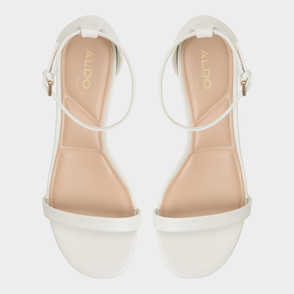 Block heel Calliope White/Bone Women's Block heels - Heeled sandal