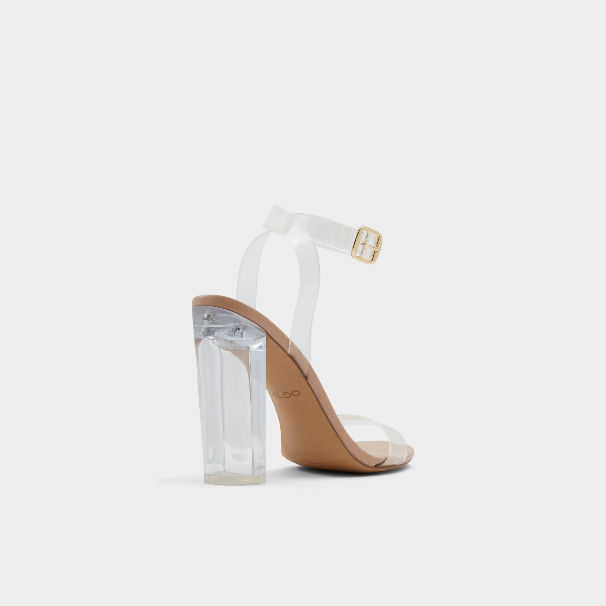 Aniwien Bone Women's Strappy sandals - Strappy heeled sandal Block heel