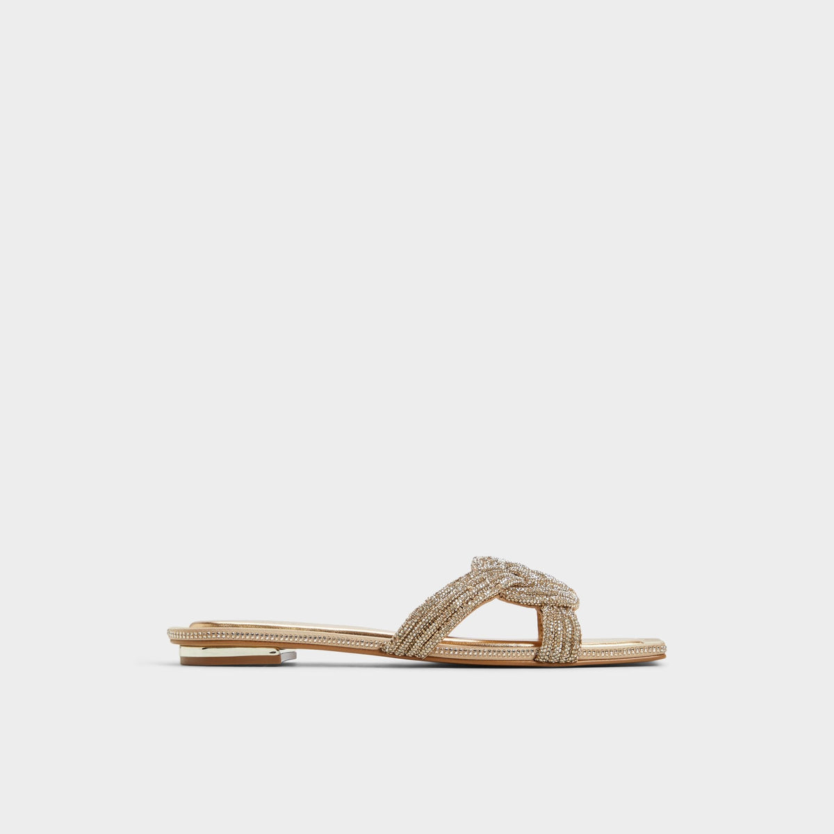 Karlina in Gold - Slide sandal