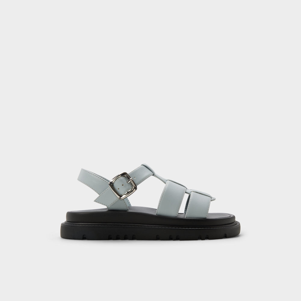 Footbed sandal Linettie in Other Blue - Gladiator sandal