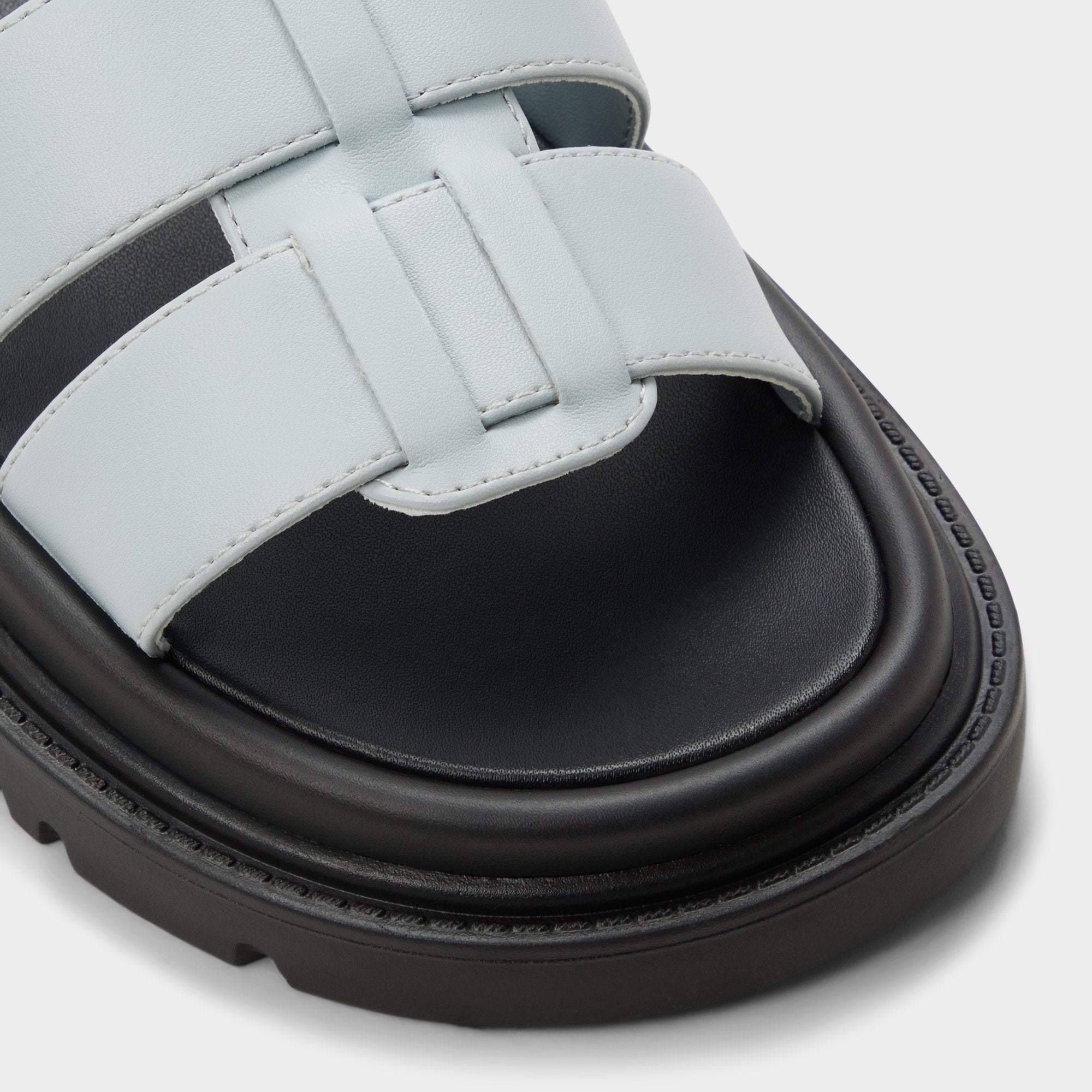 Footbed sandal Linettie in Other Blue - Gladiator sandal