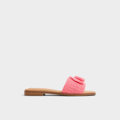 Sabbia Medium Pink Women's Flats - Slide sandal