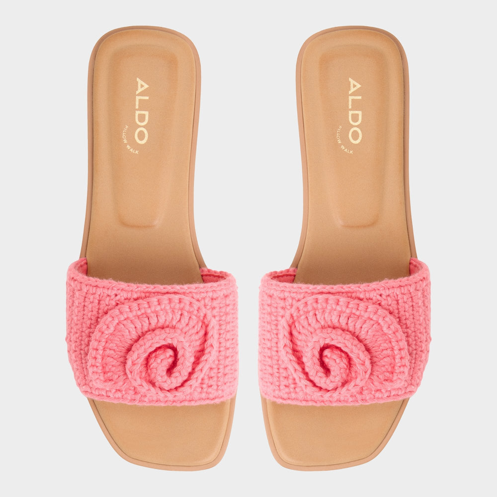 Sabbia Medium Pink Women's Flats - Slide sandal