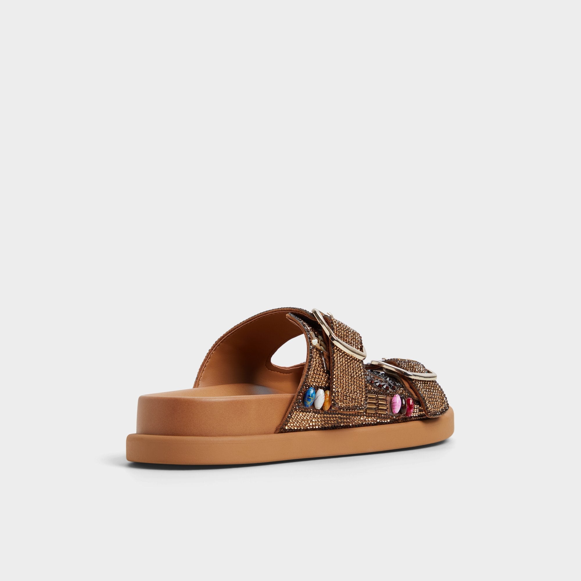 Bohochic Open Brown Women's Footbed sandals - Footbed sandal