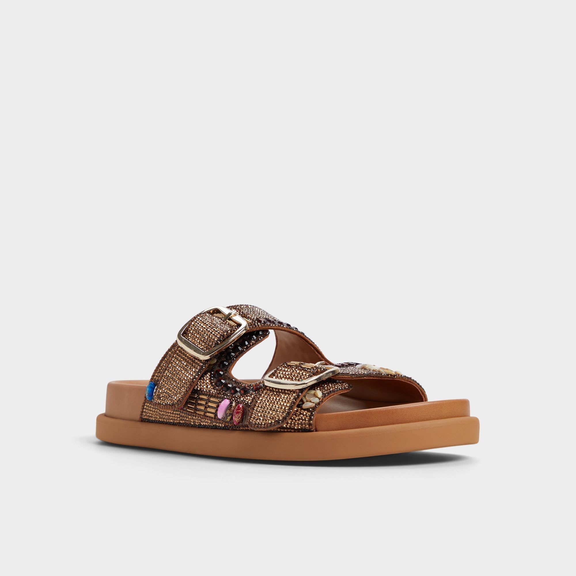 Bohochic Open Brown Women's Footbed sandals - Footbed sandal