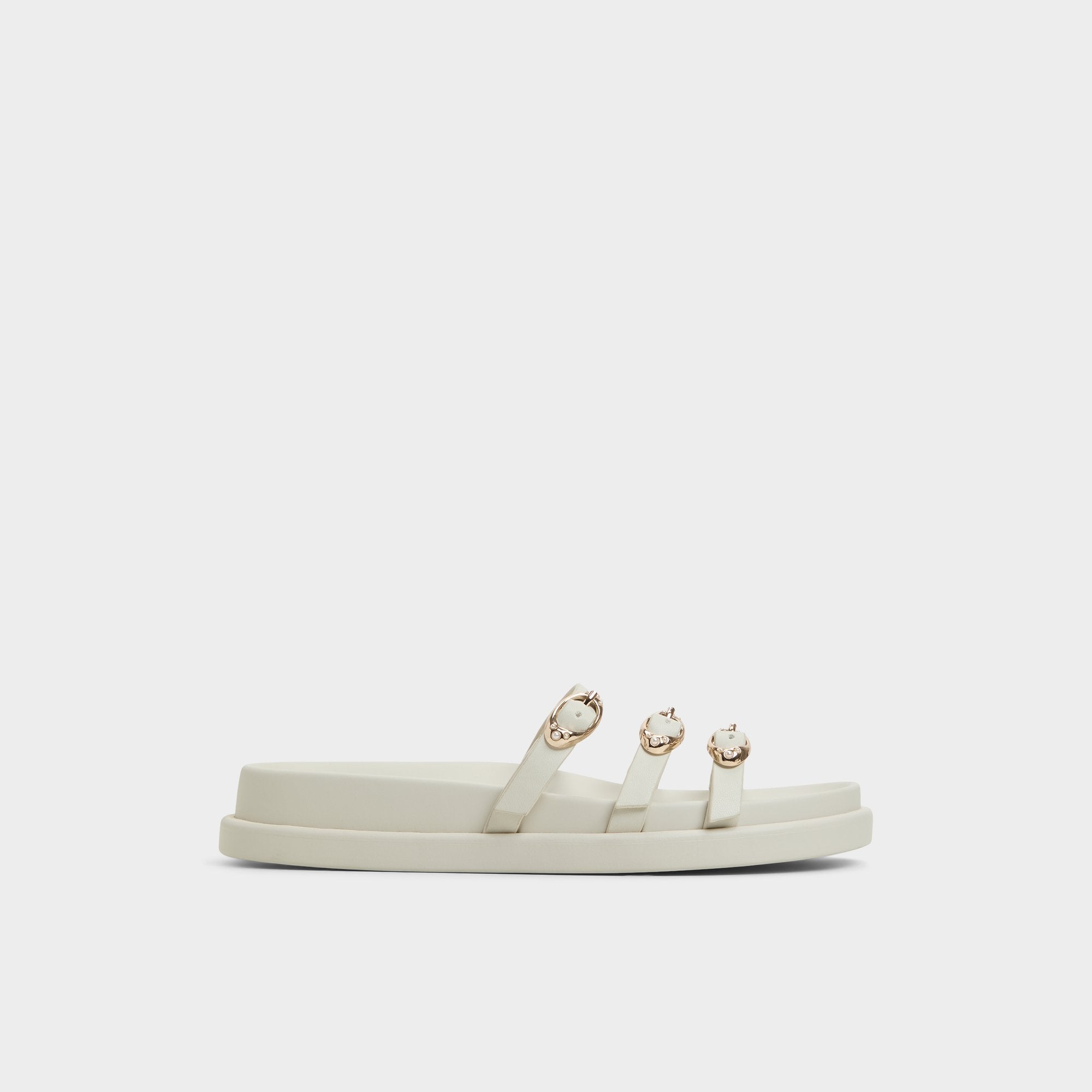 Footbed sandal Zephyra White Women's Footbed sandals - Footbed sandal