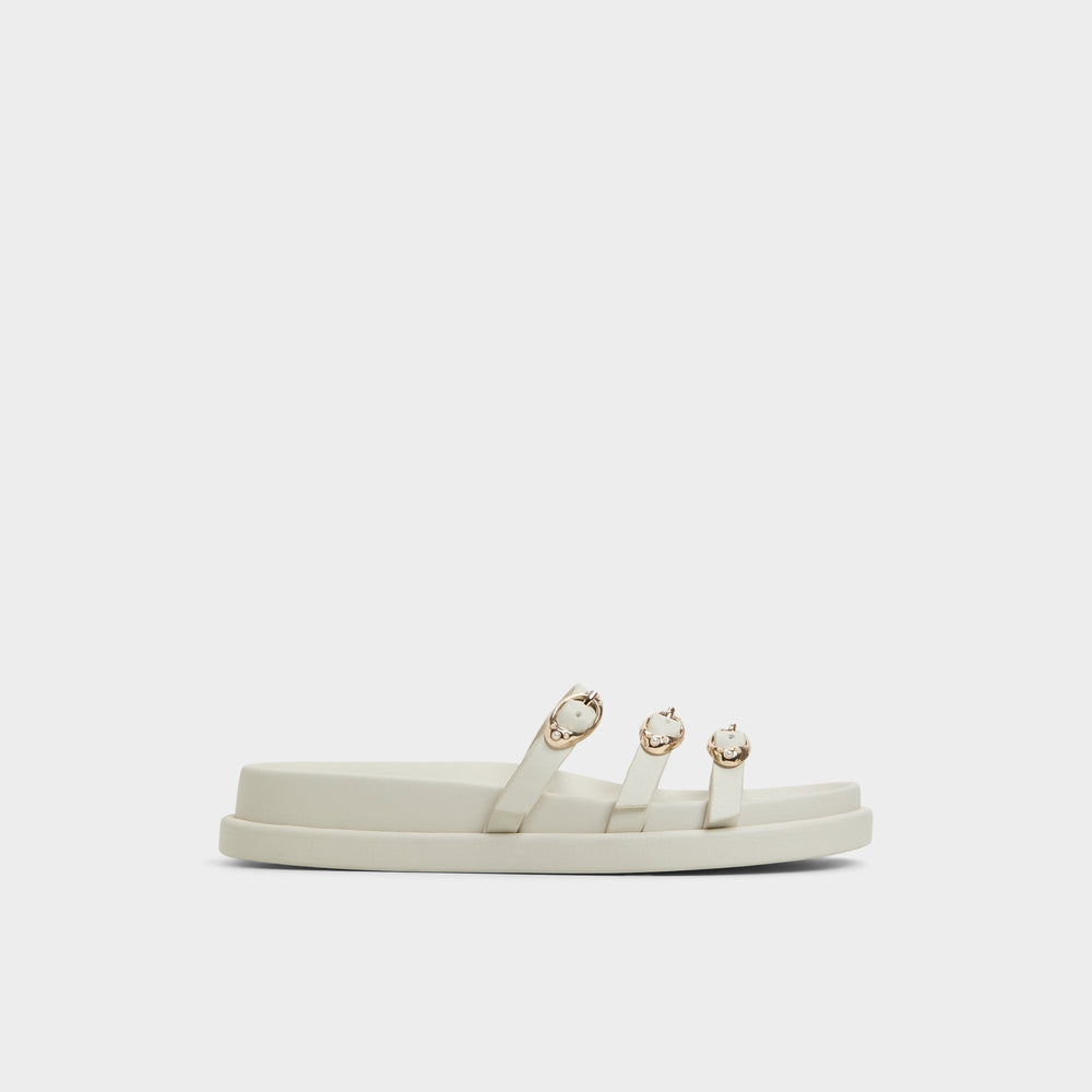 Footbed sandal Zephyra White Women's Footbed sandals - Footbed sandal