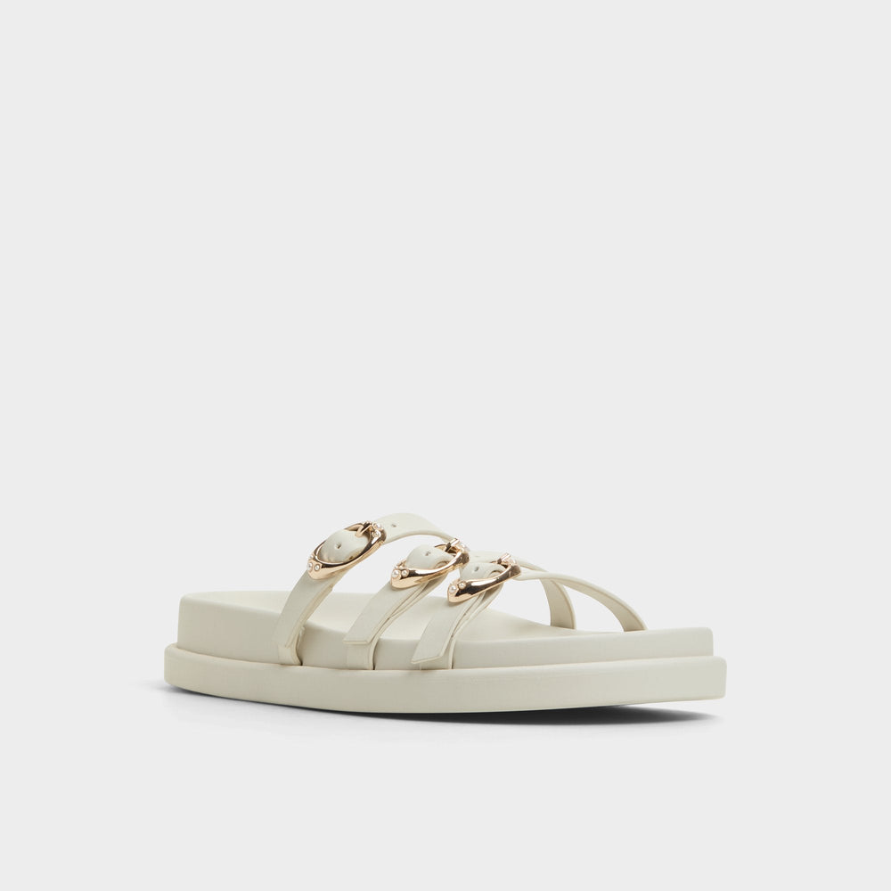Footbed sandal Zephyra White Women's Footbed sandals - Footbed sandal