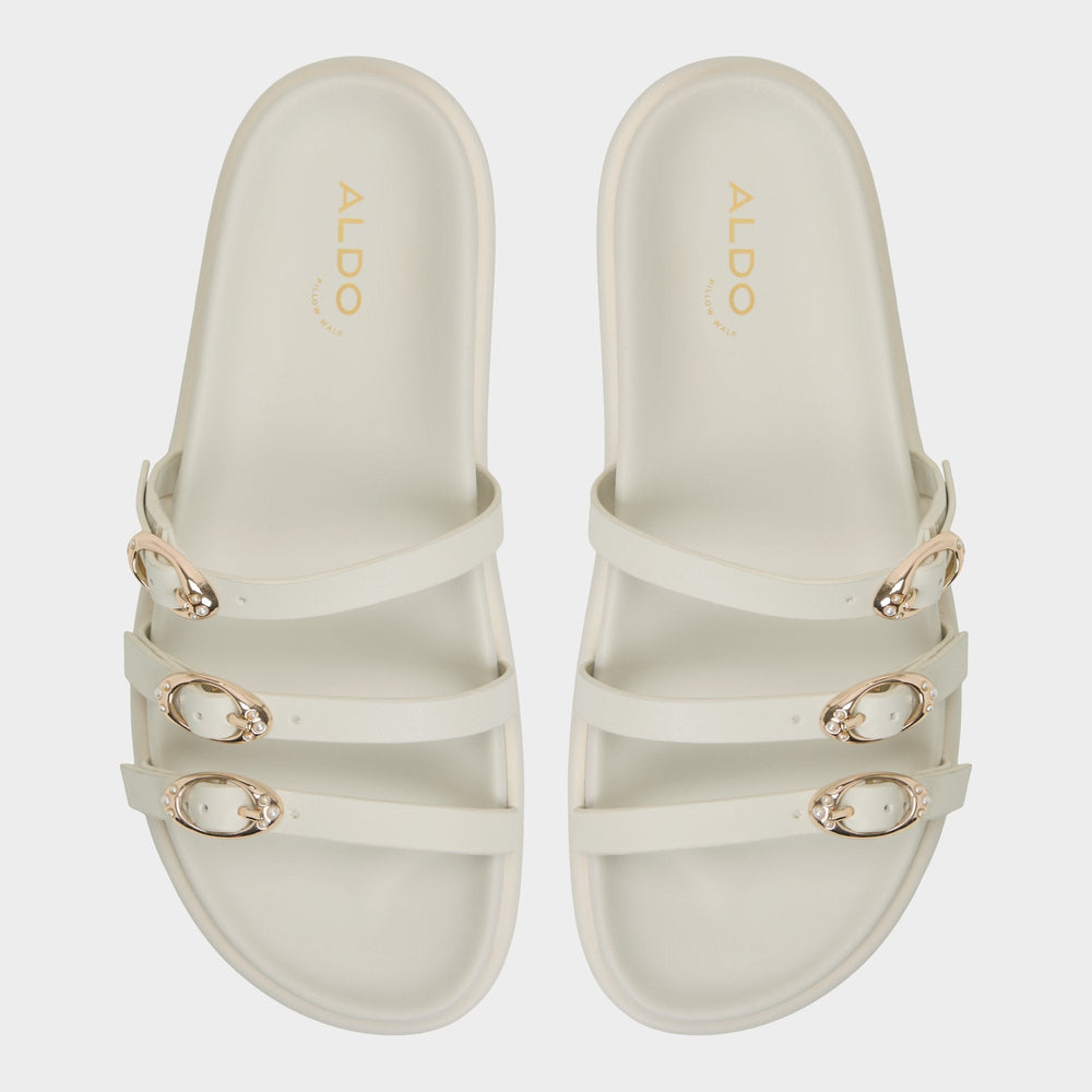 Footbed sandal Zephyra White Women's Footbed sandals - Footbed sandal