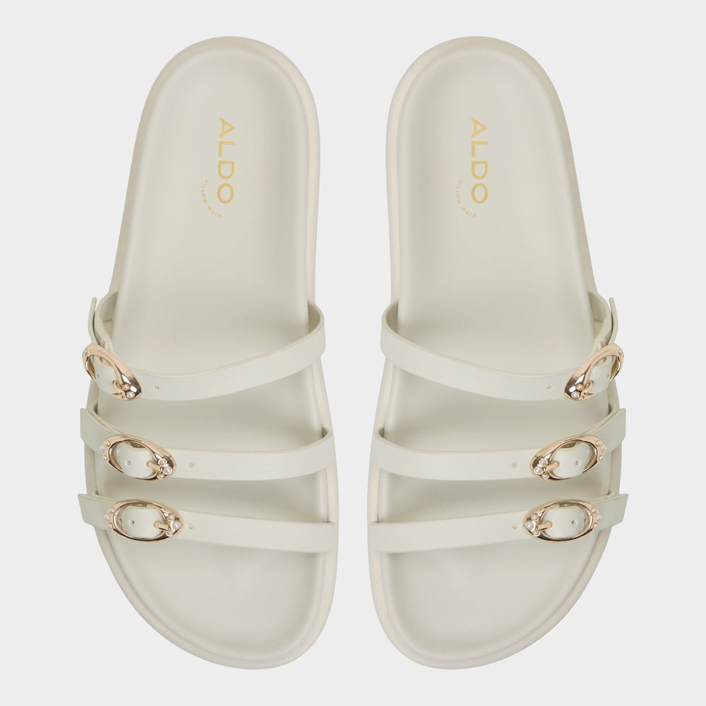 Footbed sandal Zephyra White Women's Footbed sandals - Footbed sandal