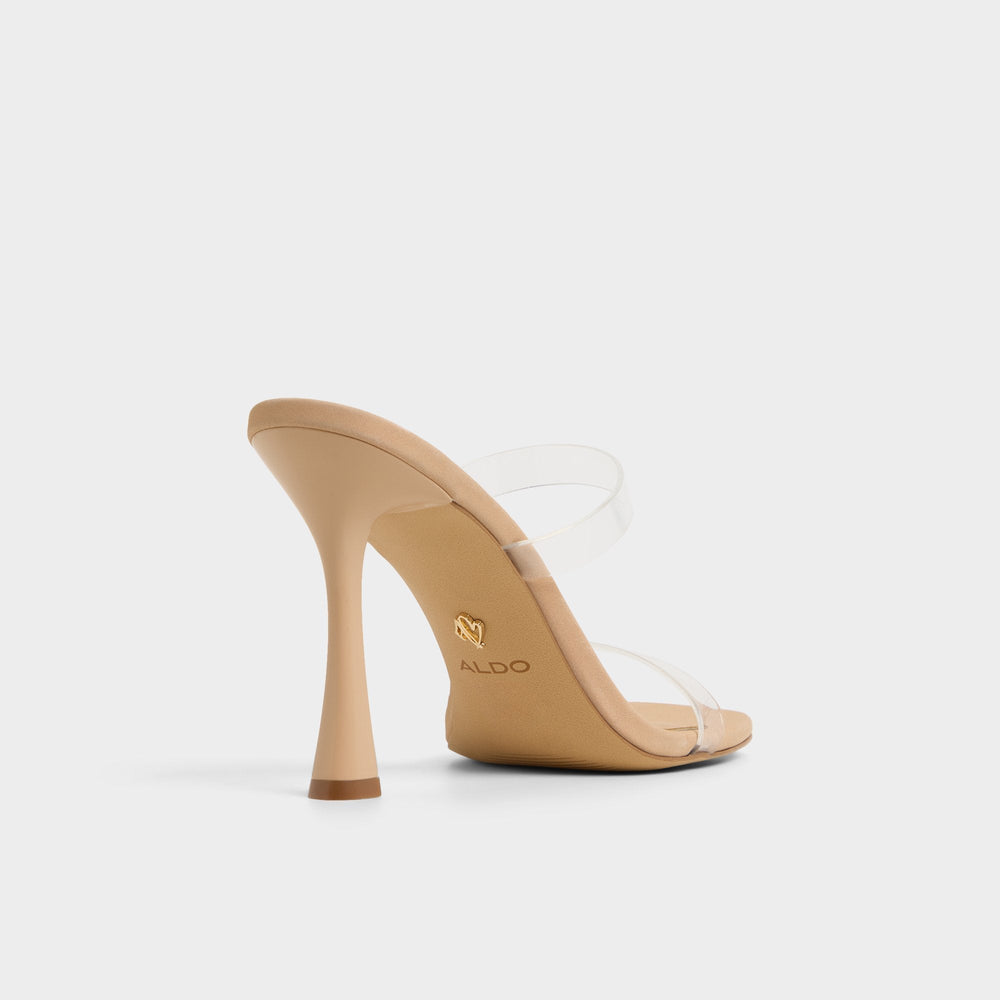 Stiletto heel Evalina Medium Beige Women's Heeled sandals - Strappy heeled sandal