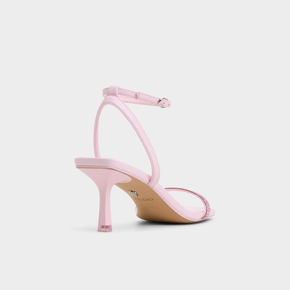 Kirri Light Pink Women's Strappy sandals - Strappy heeled sandal