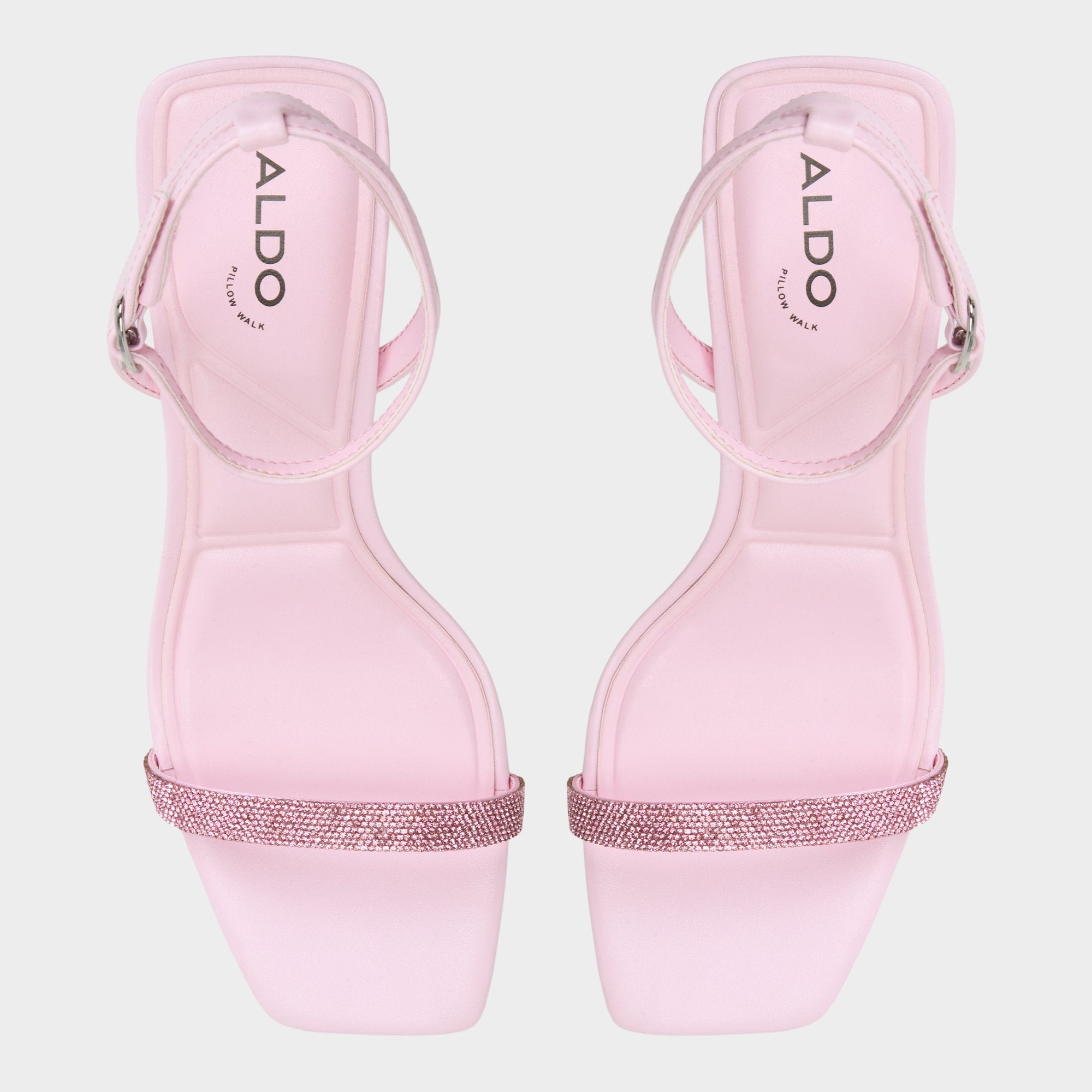 Kirri Light Pink Women's Strappy sandals - Strappy heeled sandal