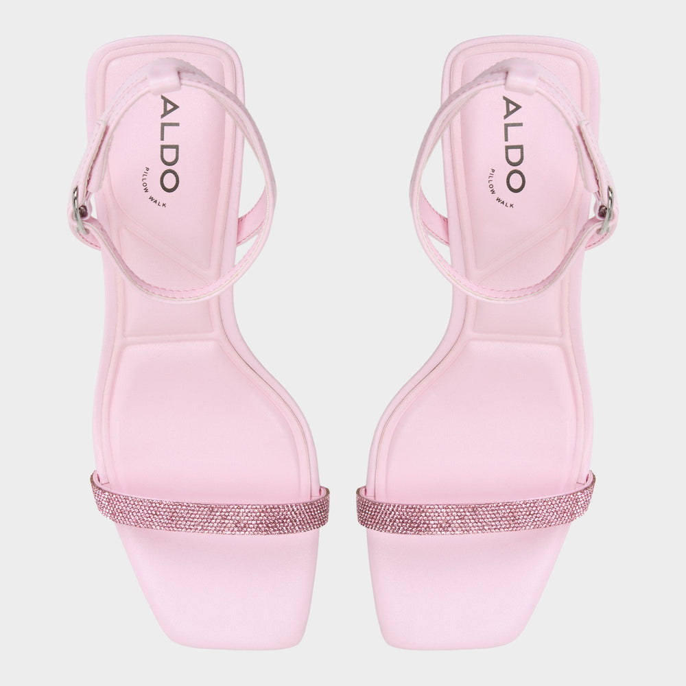 Kirri Light Pink Women's Strappy sandals - Strappy heeled sandal