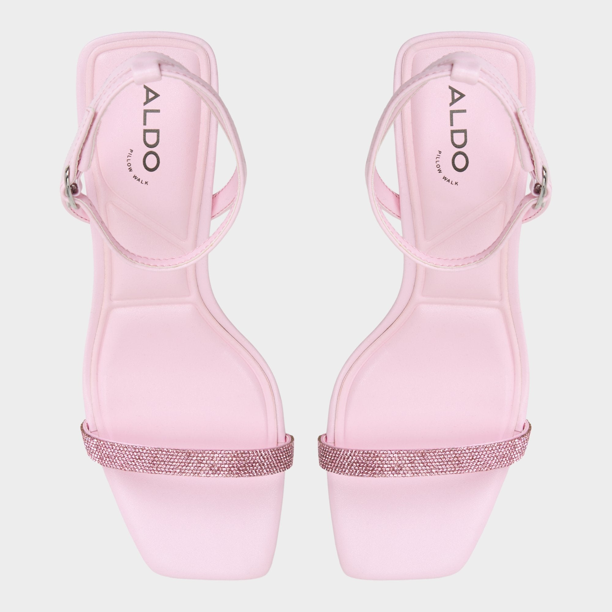 Kirri Light Pink Women's Strappy sandals - Strappy heeled sandal