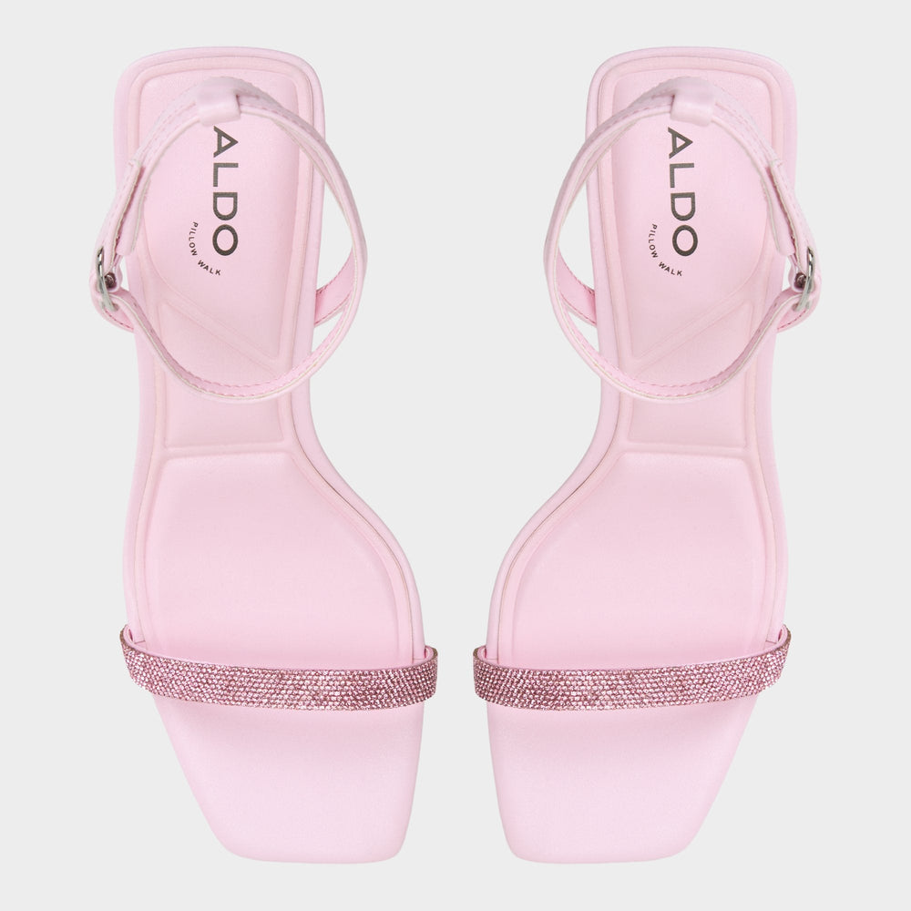 Kirri Light Pink Women's Strappy sandals - Strappy heeled sandal