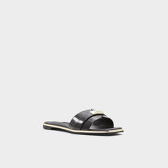 Darine in Xt Black - Slide sandal