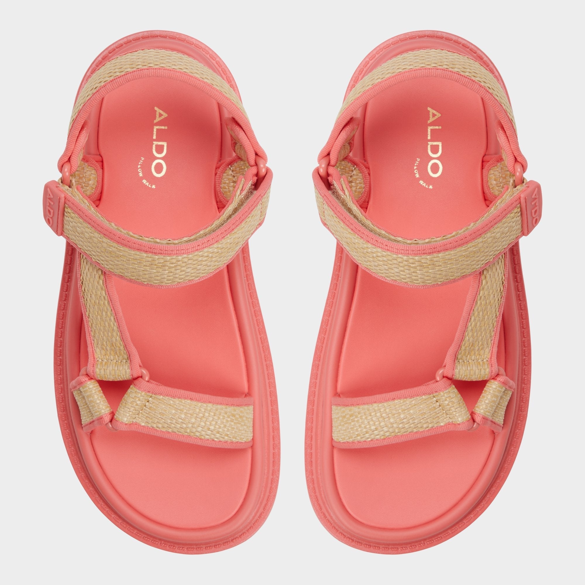 Oceana Coral Women's Footbed sandals - Footbed sandal