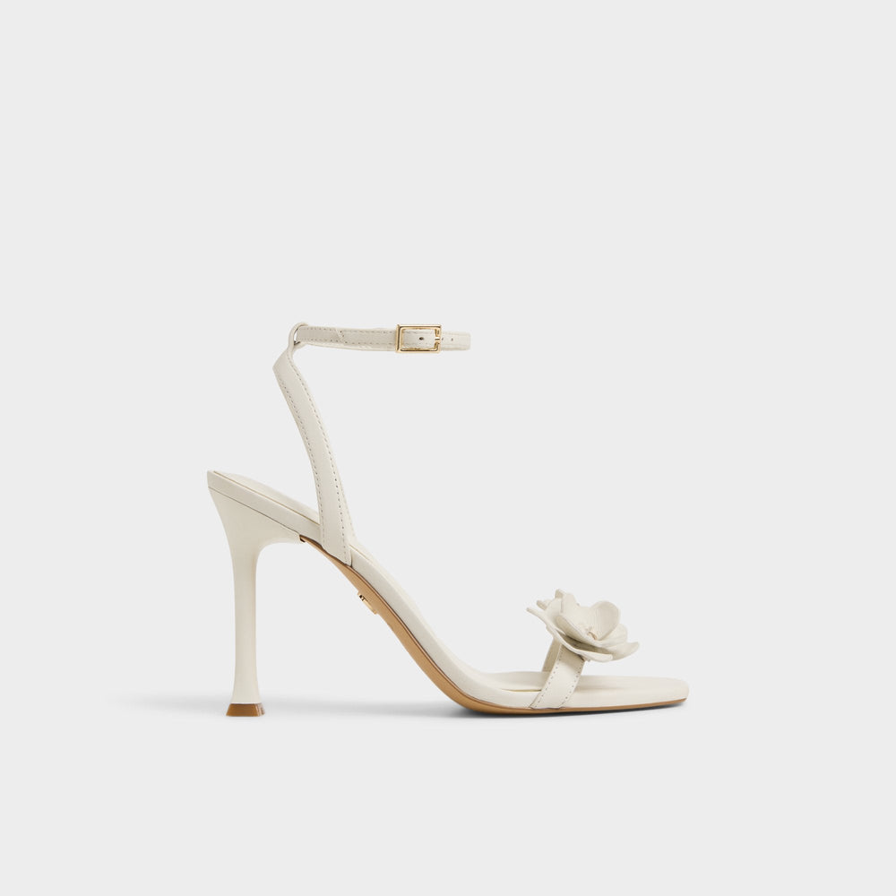 Stiletto heel Daisylily White/Bone Women's Heeled sandals - Strappy heeled sandal