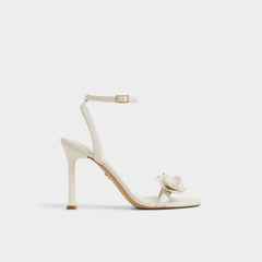 Stiletto heel Daisylily White/Bone Women's Heeled sandals - Strappy heeled sandal
