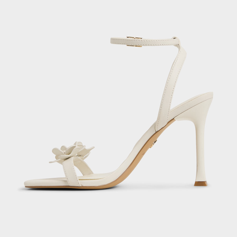Stiletto heel Daisylily White/Bone Women's Heeled sandals - Strappy heeled sandal