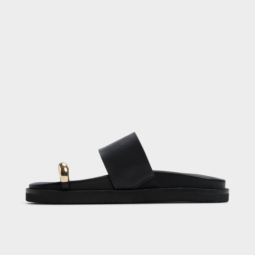 Beachstroll Black Women's Footbed sandals - Footbed sandal Footbed sandal