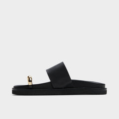 Beachstroll Black Women's Footbed sandals - Footbed sandal Footbed sandal