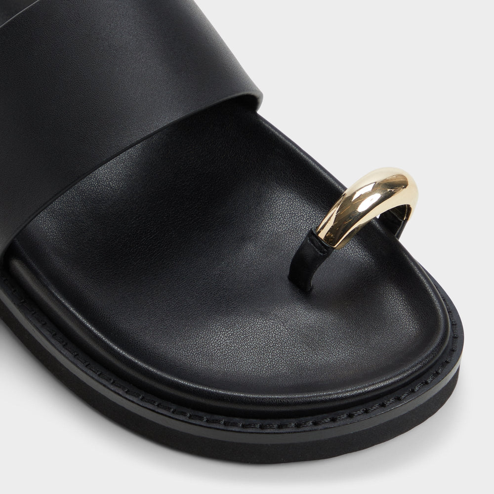 Beachstroll Black Women's Footbed sandals - Footbed sandal Footbed sandal