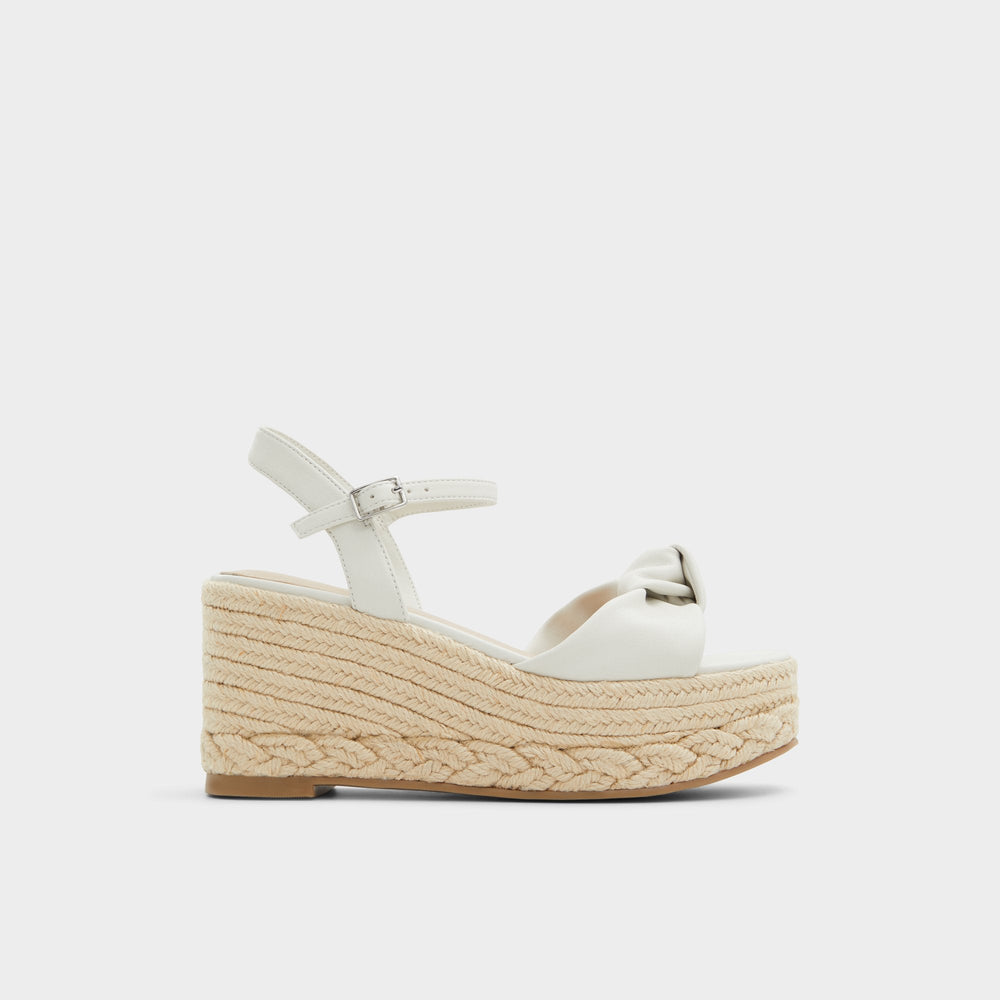 Annamarie White Women's Wedges - Wedge sandal Wedge heel