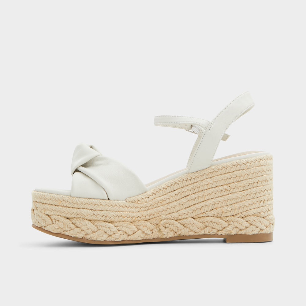 Annamarie White Women's Wedges - Wedge sandal Wedge heel