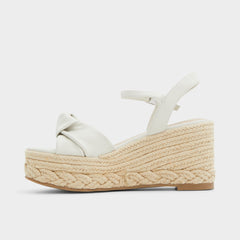 Annamarie White Women's Wedges - Wedge sandal Wedge heel