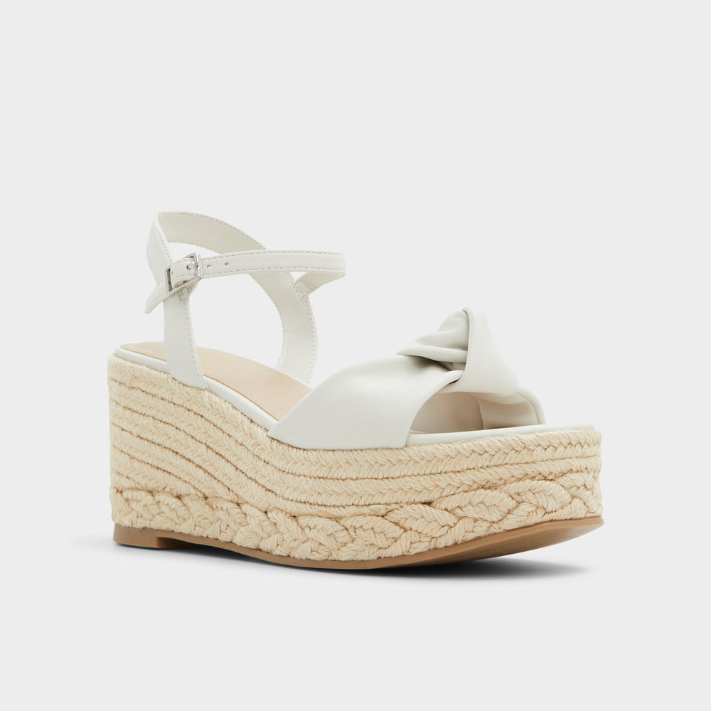Annamarie White Women's Wedges - Wedge sandal Wedge heel