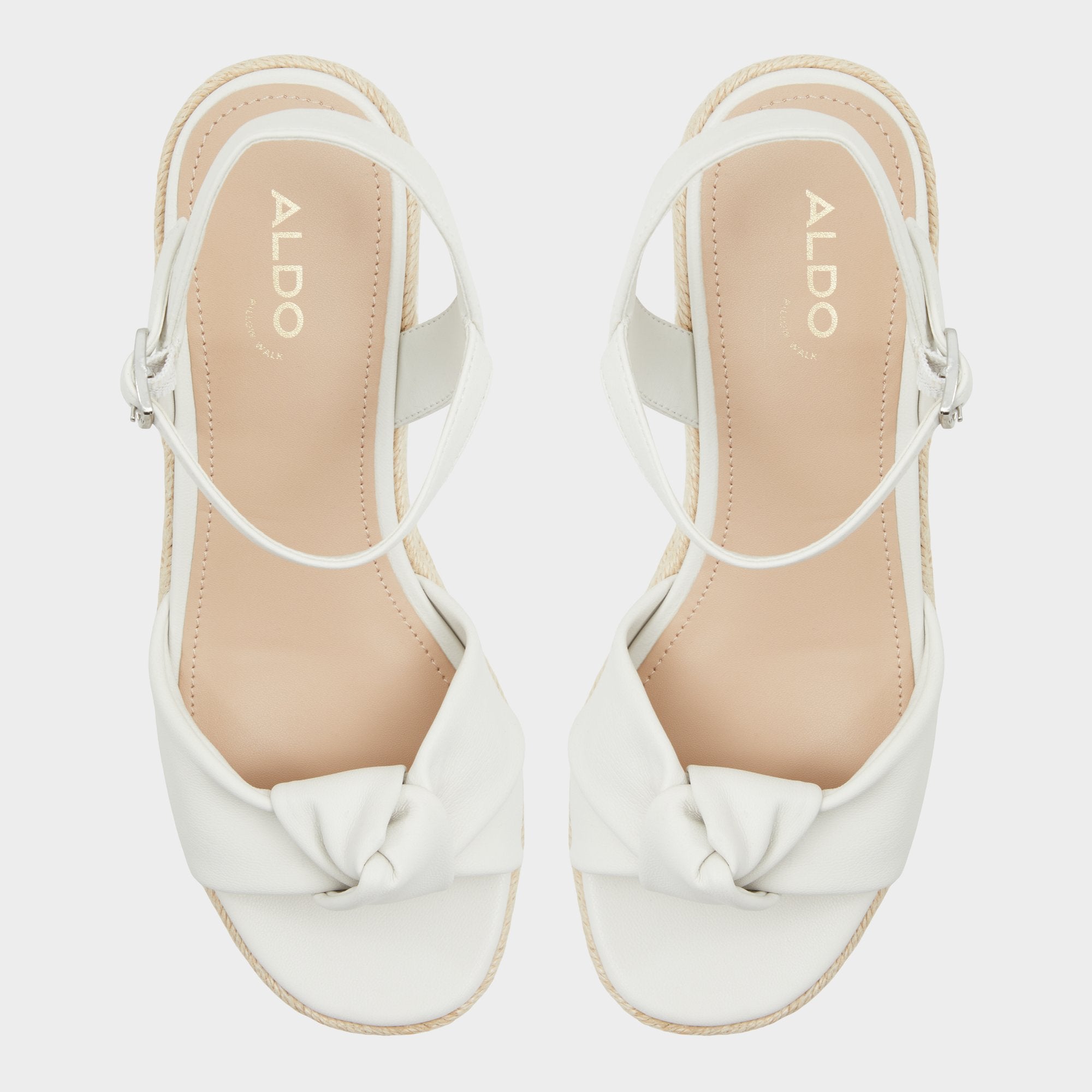 Annamarie White Women's Wedges - Wedge sandal Wedge heel