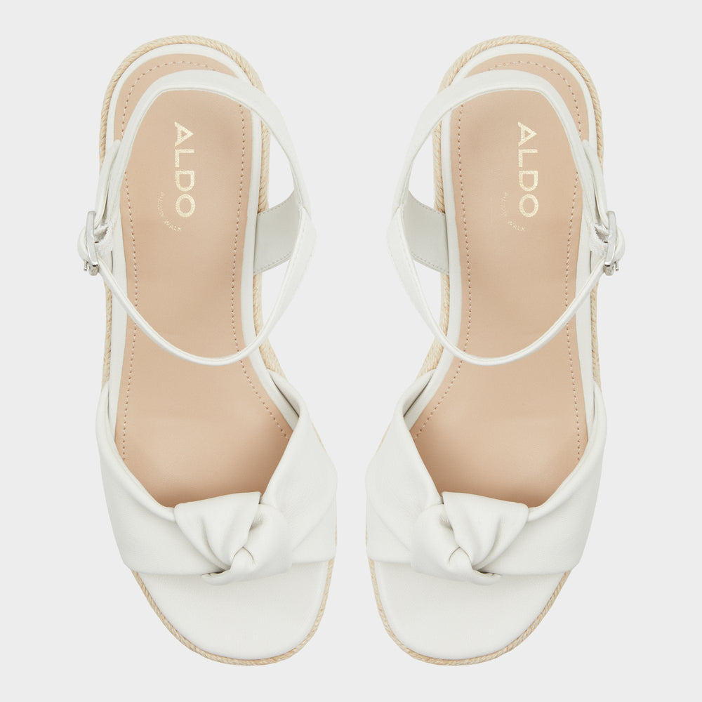 Annamarie White Women's Wedges - Wedge sandal Wedge heel