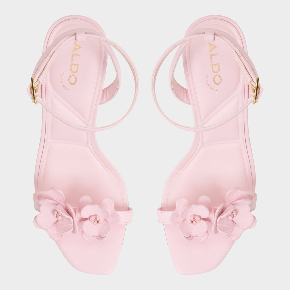 Stiletto heel Daisylily Light Pink Women's Heeled sandals - Strappy heeled sandal