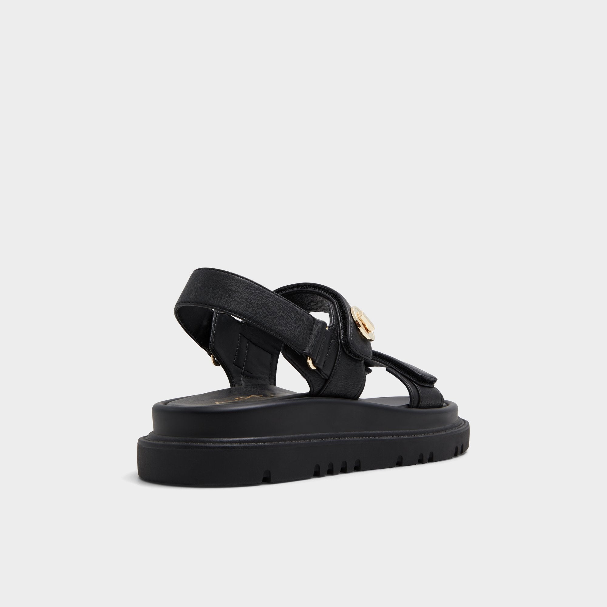 Footbed sandal Linette Black Women's Footbed sandals - Footbed sandal