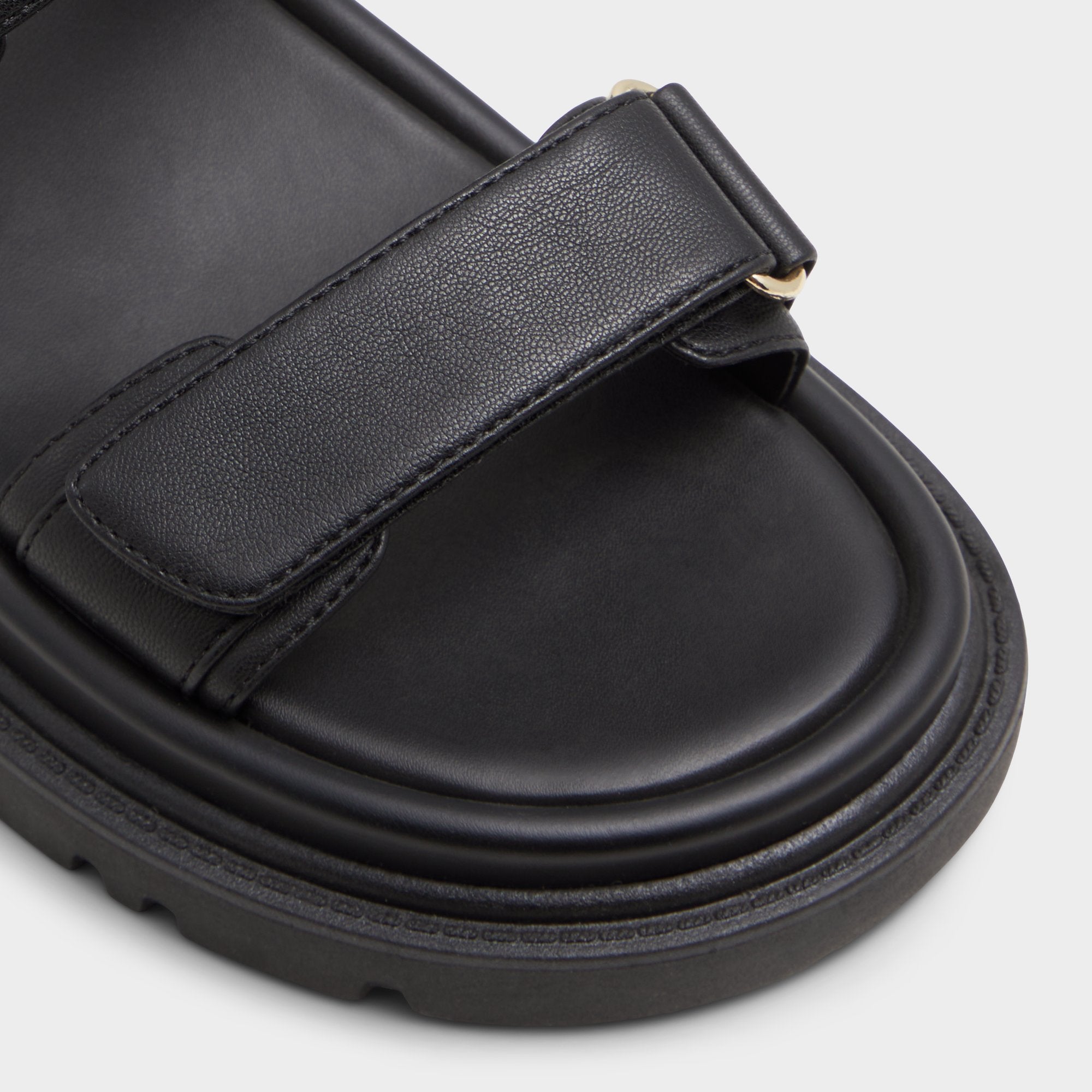 Footbed sandal Linette Black Women's Footbed sandals - Footbed sandal