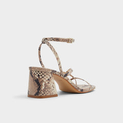 Block heel Adrauder in Brown Overflow 13801090 - Strappy block heeled sandal