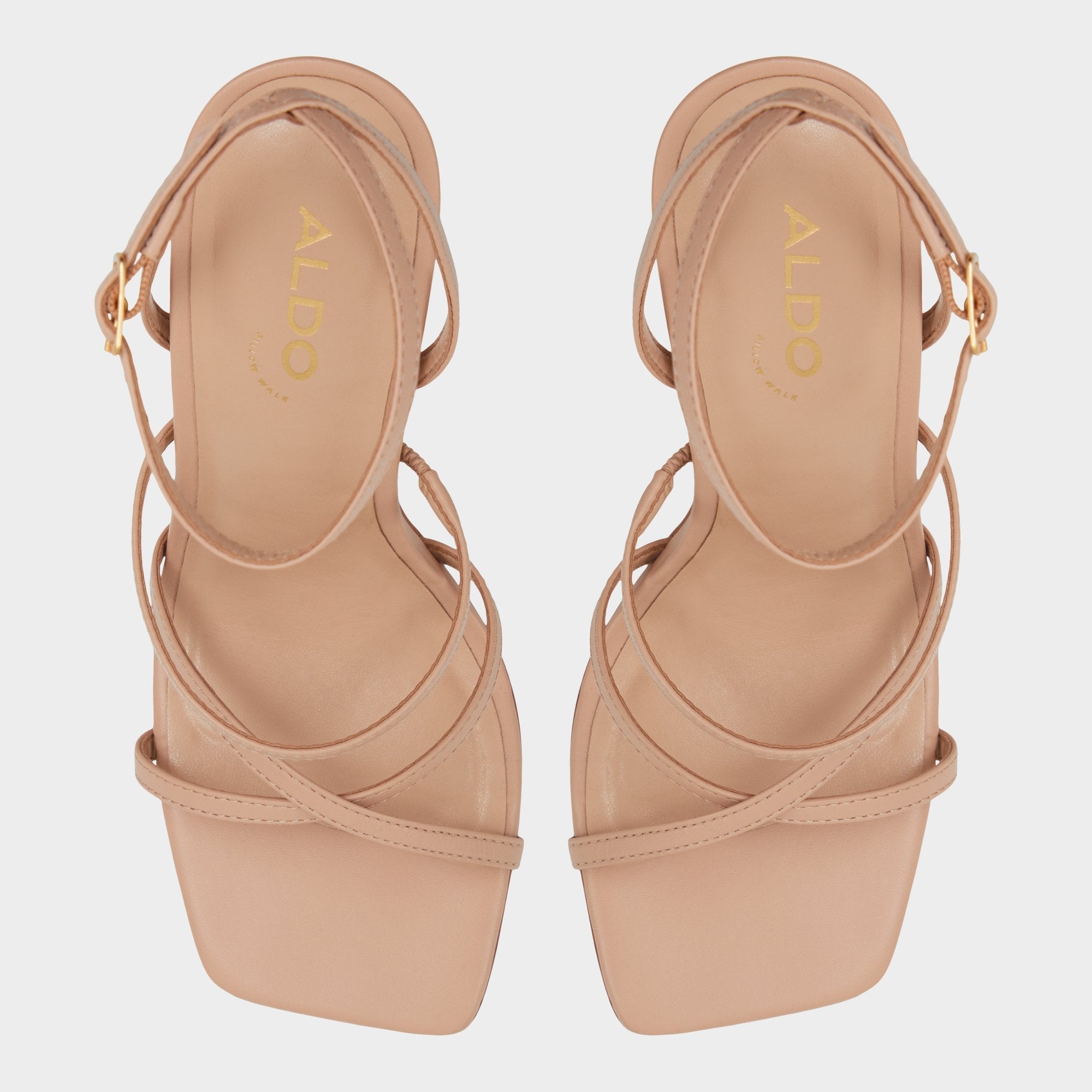 Galoi Bone Women's Strappy sandals - Strappy heeled sandal