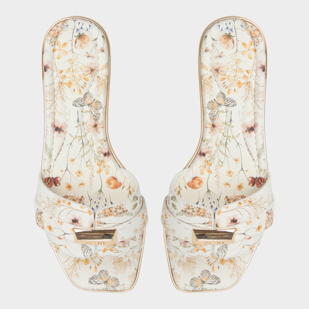 Darine Multi Women's Flats - Slide sandal