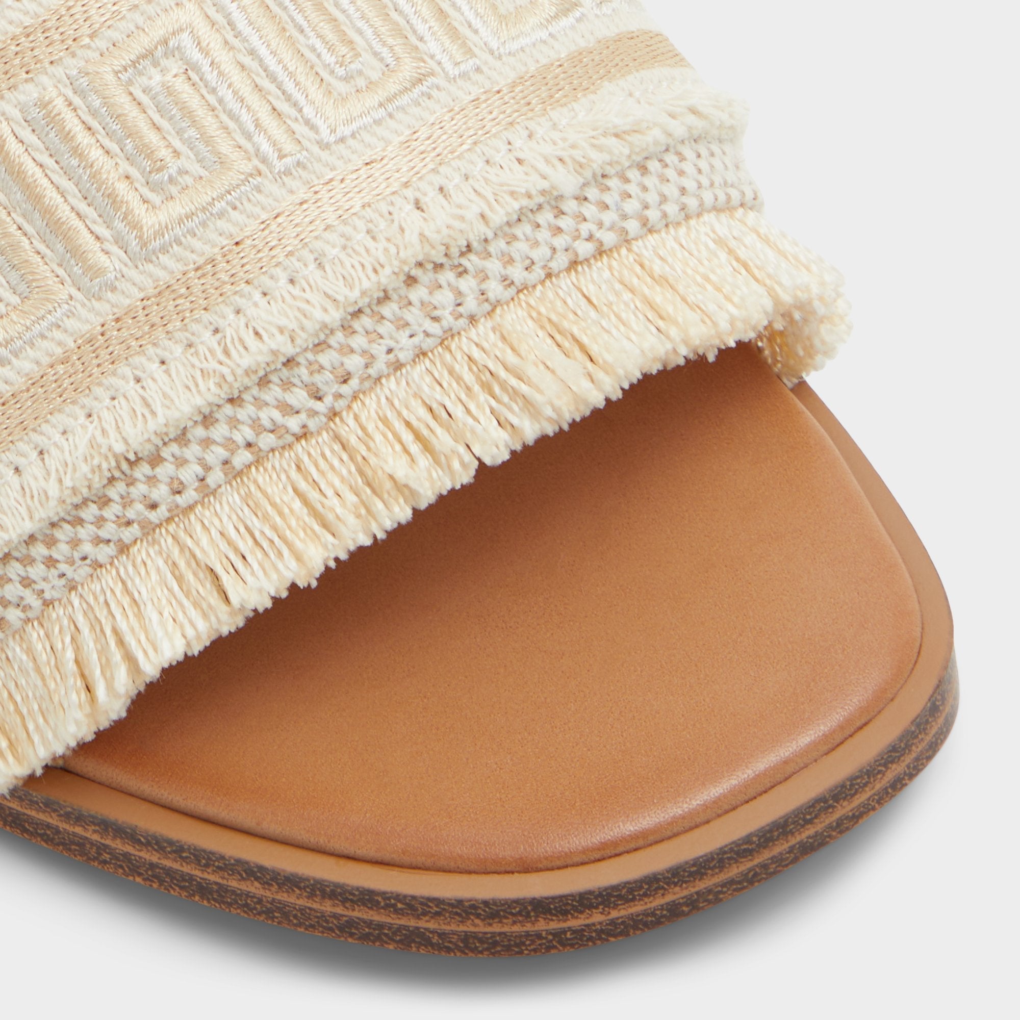 Nalani Gold Women's Flats - Slide sandal