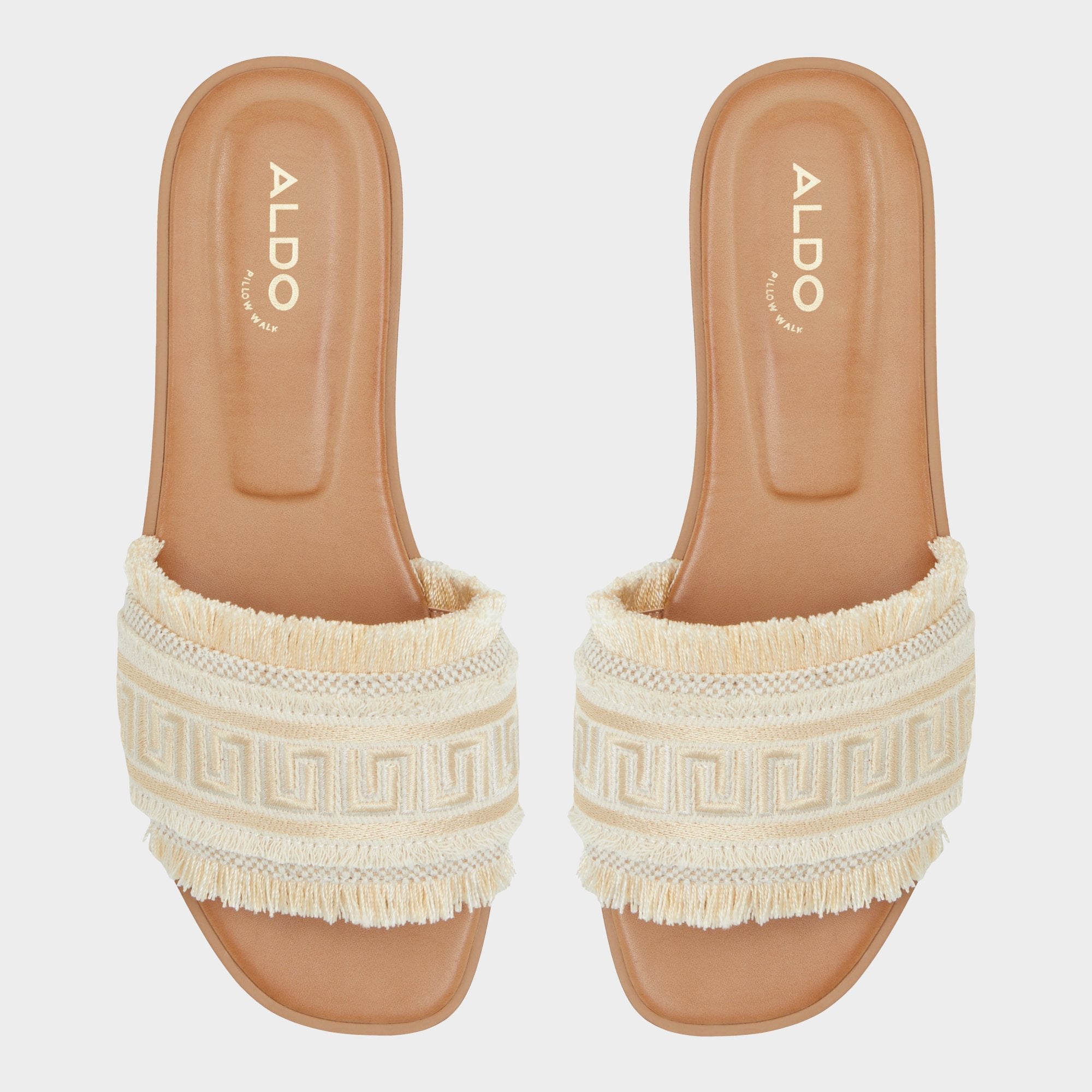 Nalani Gold Women's Flats - Slide sandal