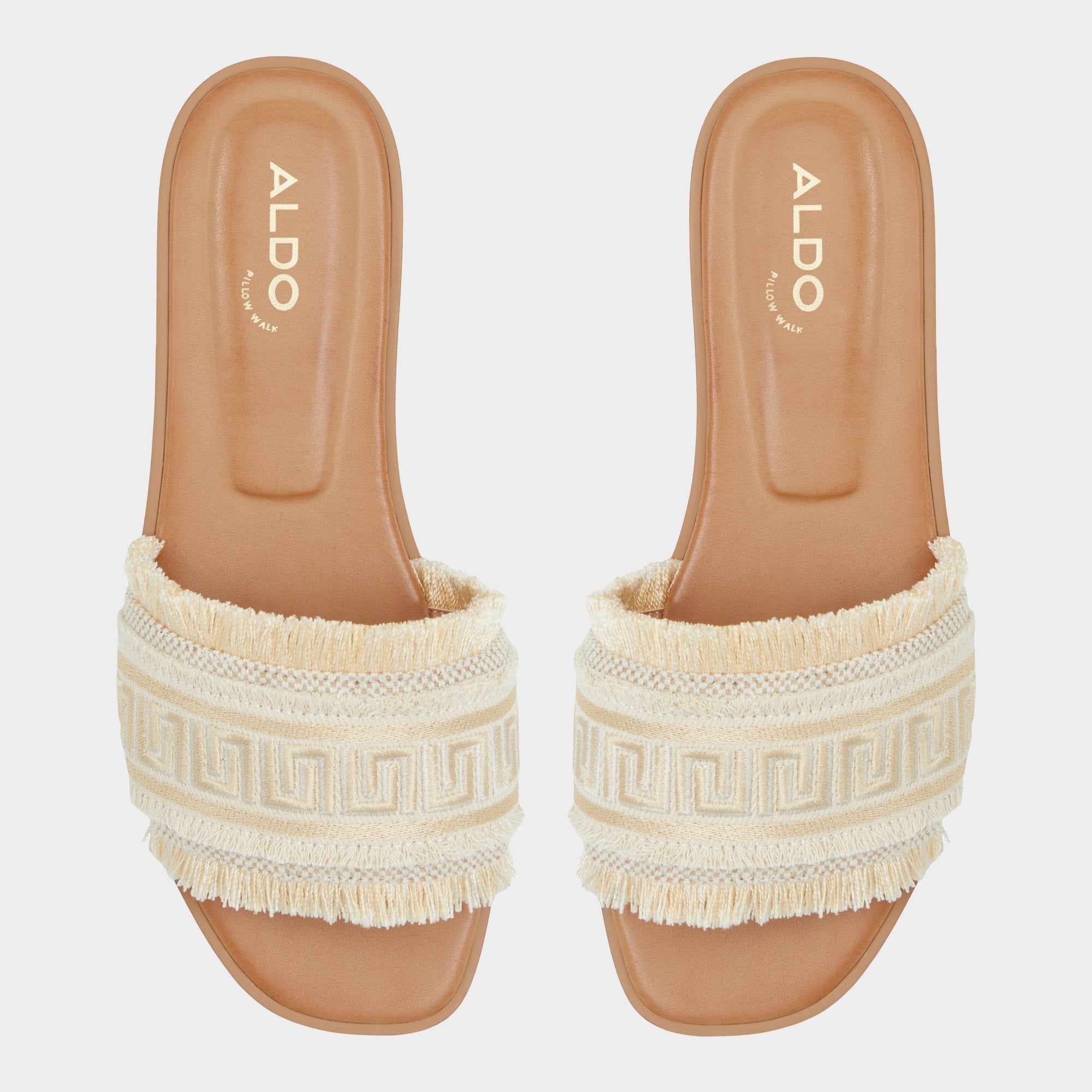 Nalani Gold Women's Flats - Slide sandal