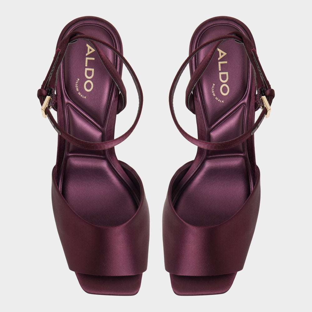 Stiletto heel Kaiasien in Bordo 14151896 - Strappy heeled sandal