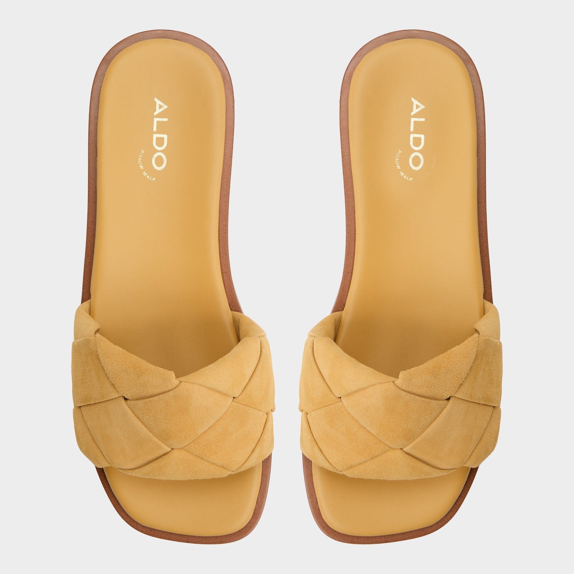 Esterelle Other Yellow Women's Flats - Slide sandal