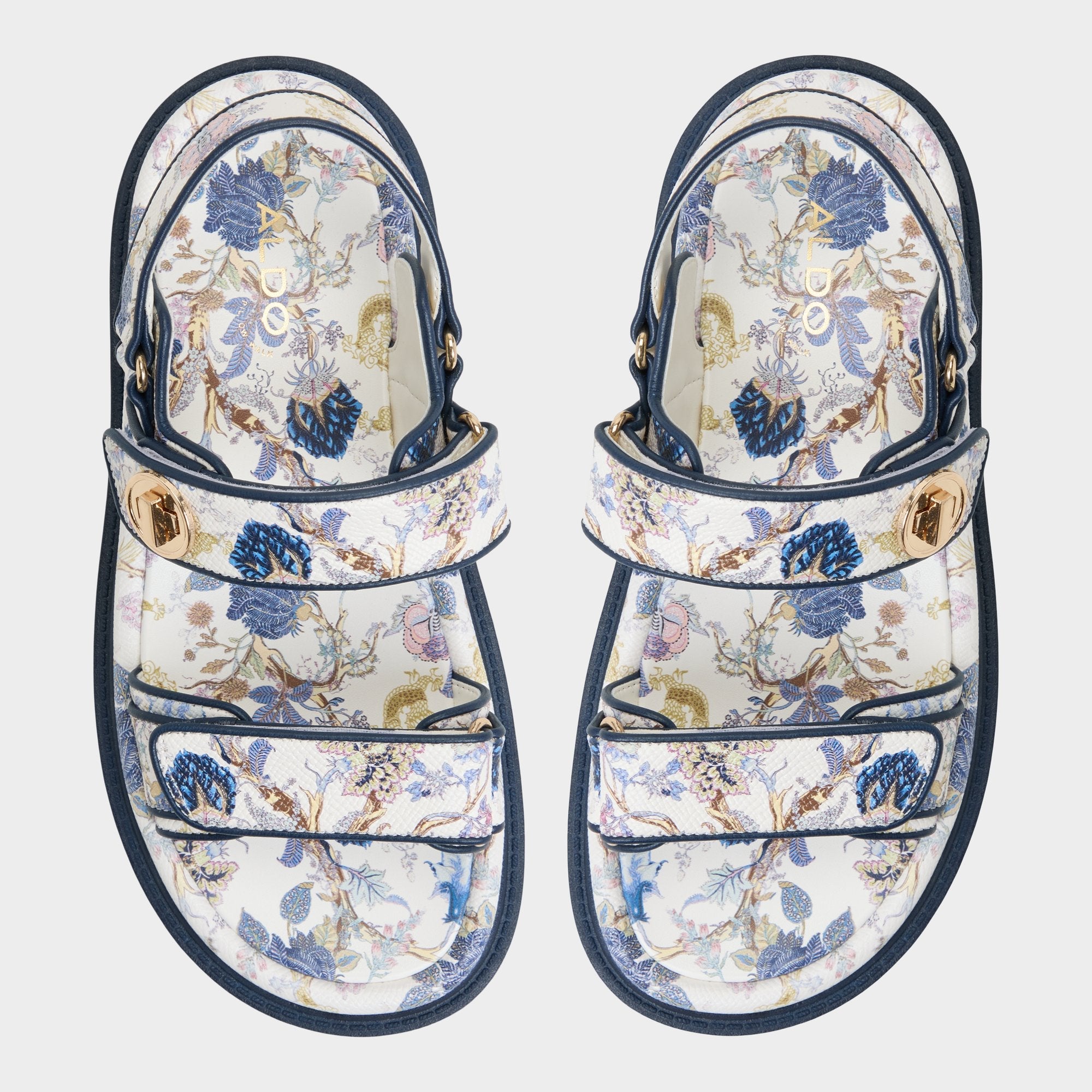 Footbed sandal Linette Multi Women's Footbed sandals - Footbed sandal