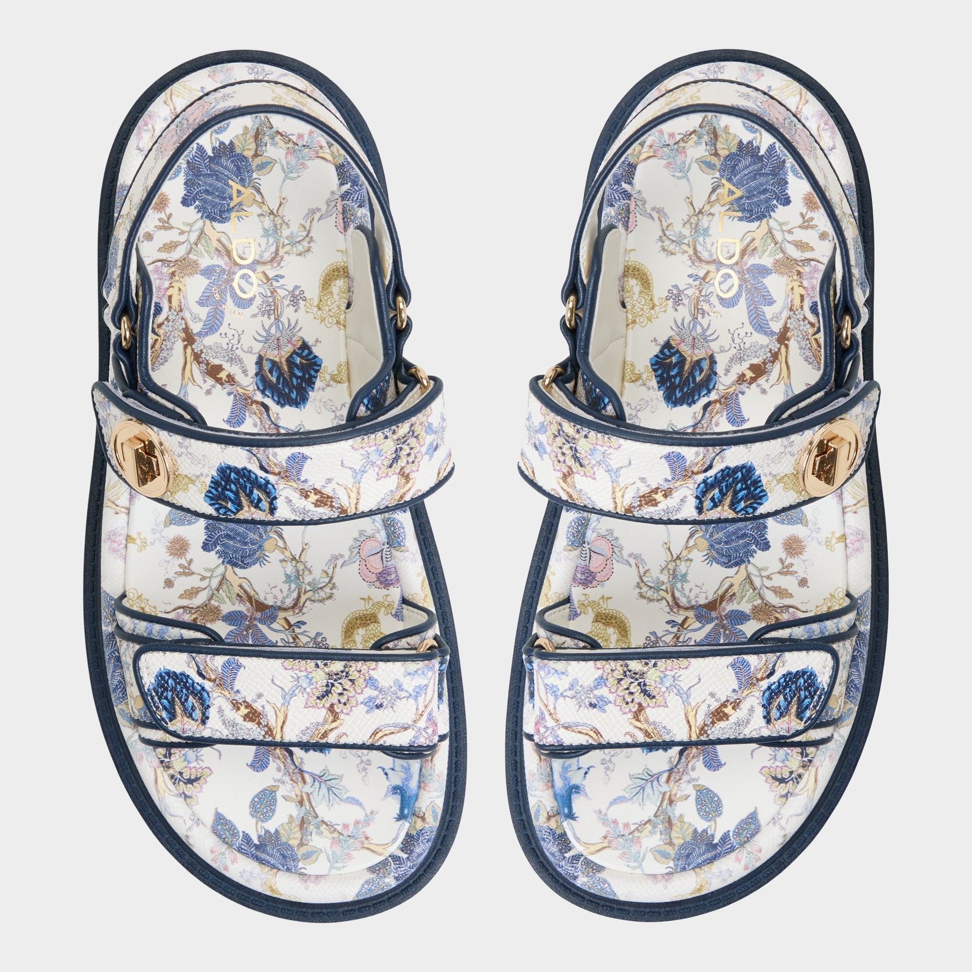 Footbed sandal Linette Multi Women's Footbed sandals - Footbed sandal