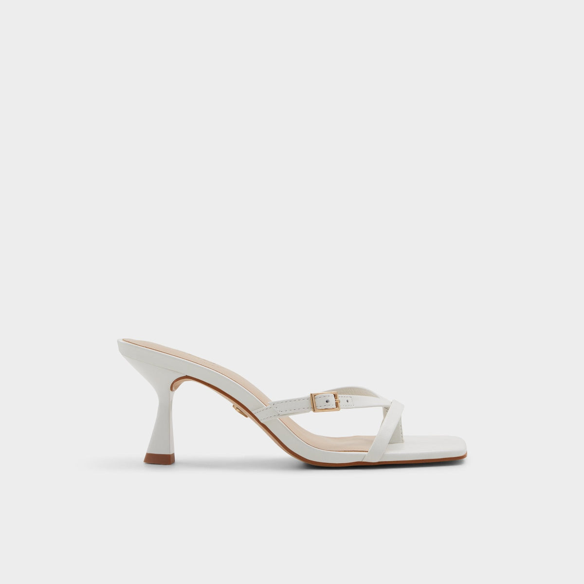 Gannever White/Bone Women's Heeled sandals -